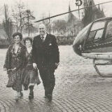 Annie landt met helikopter in Efteling