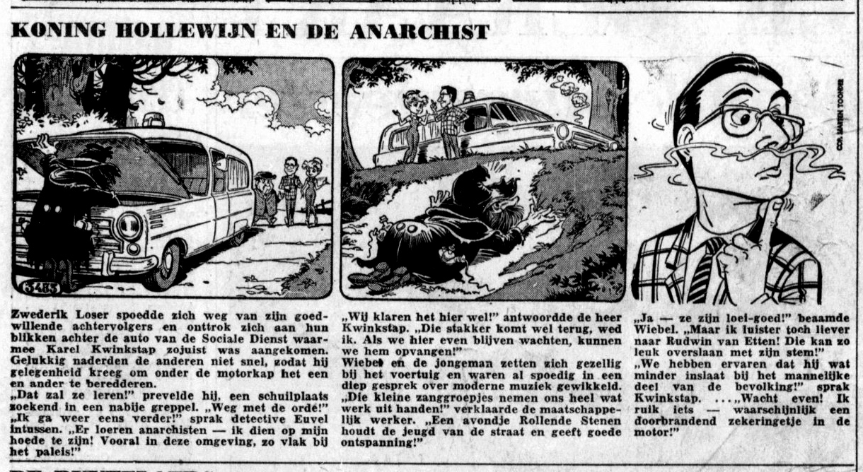 Een strip van 3 september 1965...