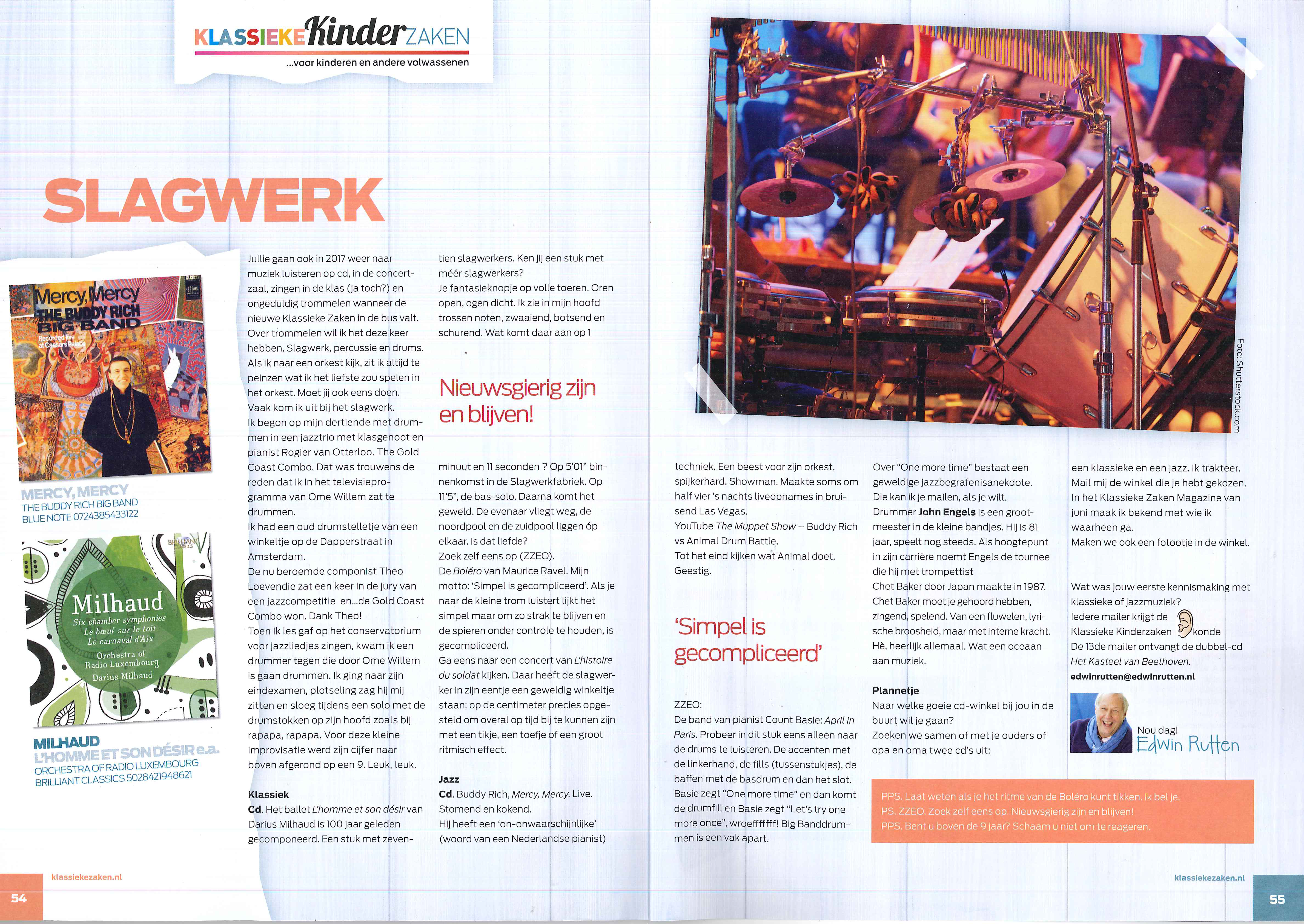 Nieuwe column Klassieke Kinderzaken