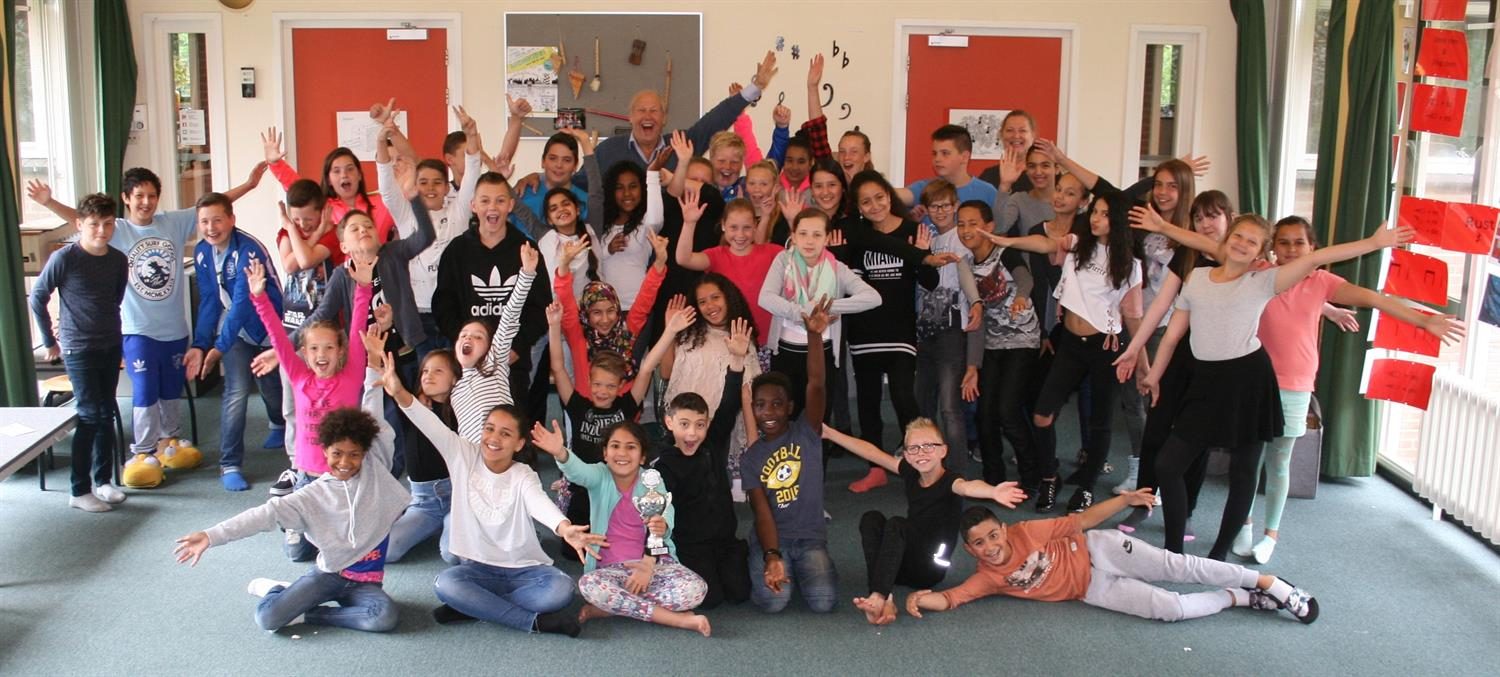 De Mare ontvangt prijs voor meest enthousiaste school