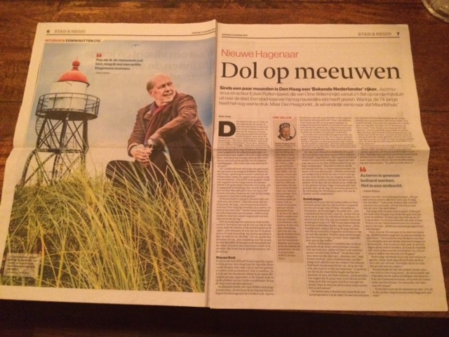 Interview met Edwin Rutten in het AD