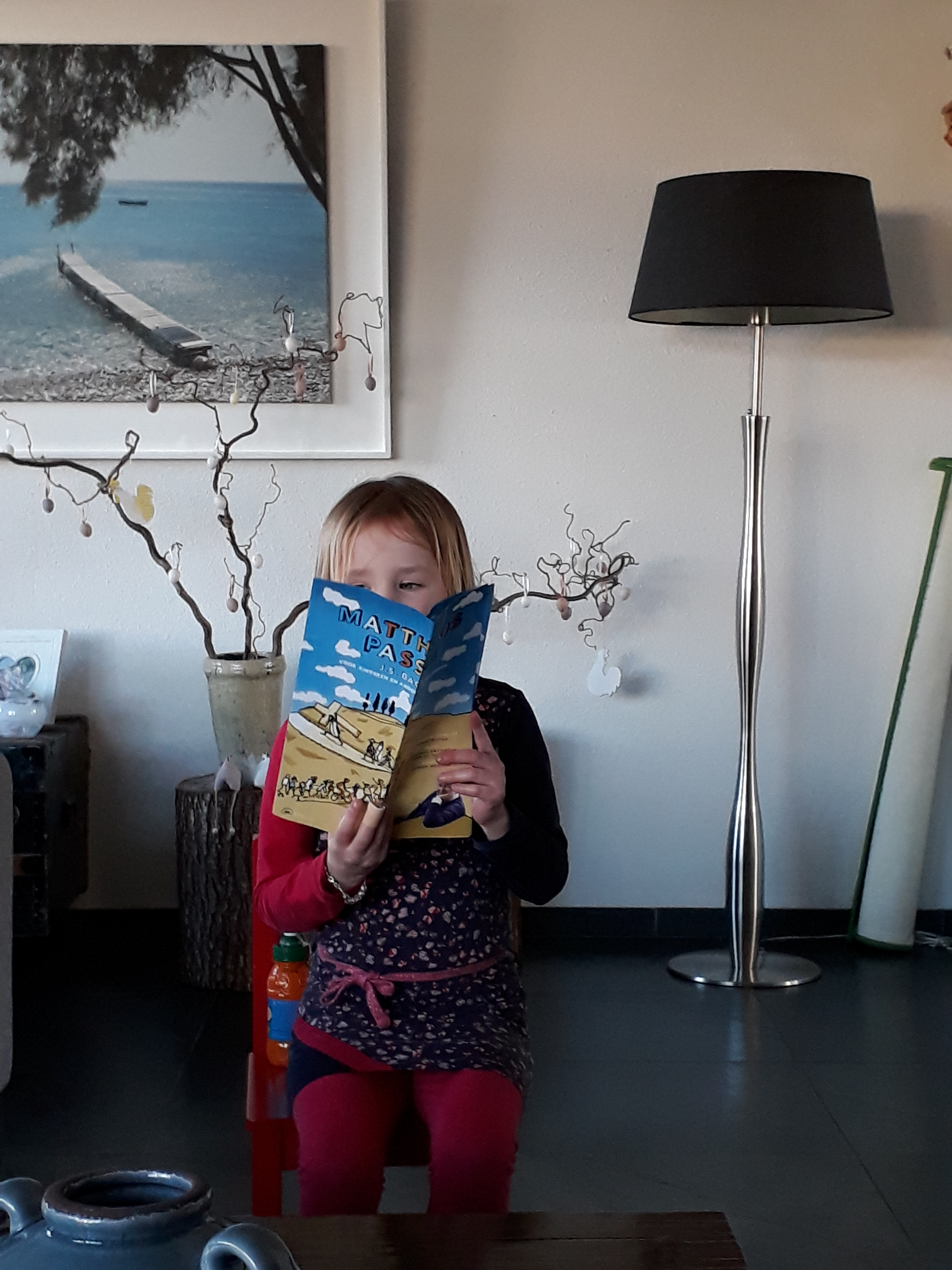 Norah van 4 jaar bij de Mattheus